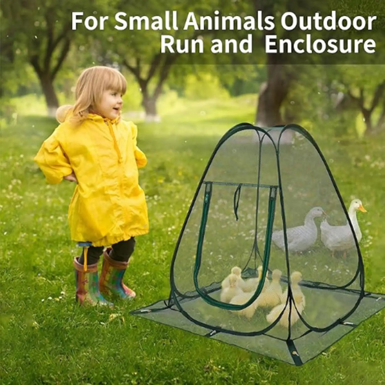 Mesh Plant Cover Popup Garden Net 72x72x82cm Portable Crop Cage