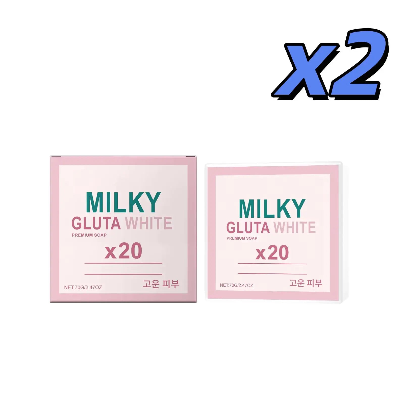 Milk Moisturizing Brightening Soap – Dark Spot & Oil Control Moisturizing Body Soap Zpaxo 2 x 70g boxed