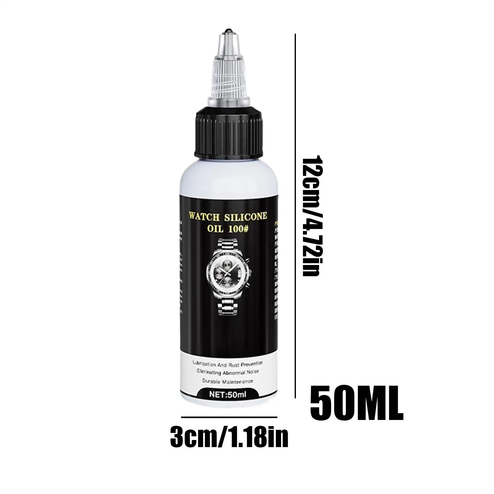 Clock Oil 50ml Clock Grease Watch Maintenance Grease for Grandfather Clocks Home Industry Commercial Maintenance Repair Zpaxo