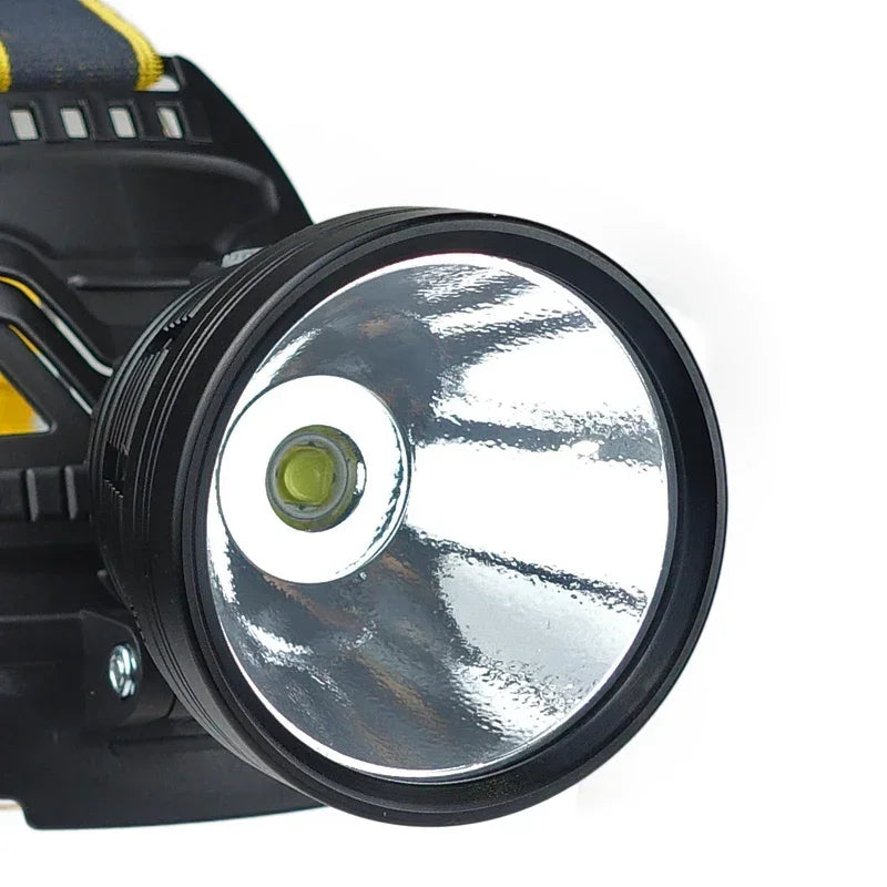 ESMARTER 30W XHP70 LED Headlamp – 3×18650 Camping Fishing