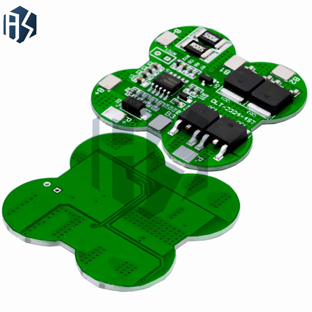 4S 16 8V Ternary 25A BMS Lithium Battery Protection Board Power Tool Zpaxo
