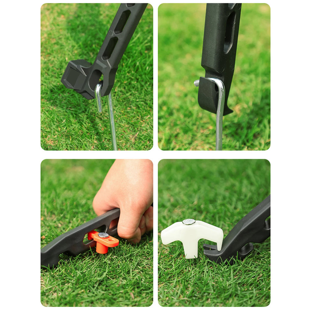 PE Puller Claw Stake Hole Ultralight Portable Hammer Anti-slip