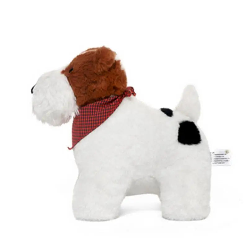 Puppy Stuffed Animal Highland Terrier Puppy Doll 9.8 Inch Cute Soft Throw Pillow Animal Doll For Store Collection Bedroom Home Zpaxo