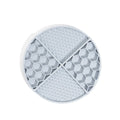 Honeycomb pet slow food bowl pet utensil slow food pad dog suction cup silicone licking pad anti choking slow dog licking pad Zpaxo GRAY