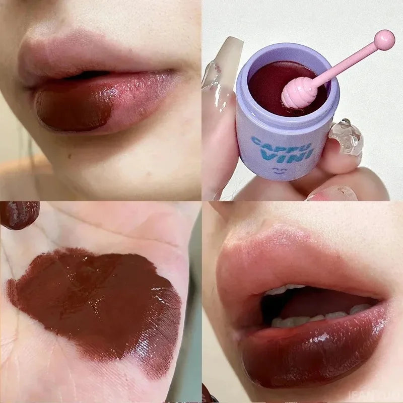 Moisturize Lipstick Little Milk Can Hydrating Mirror Water Gloss Tint