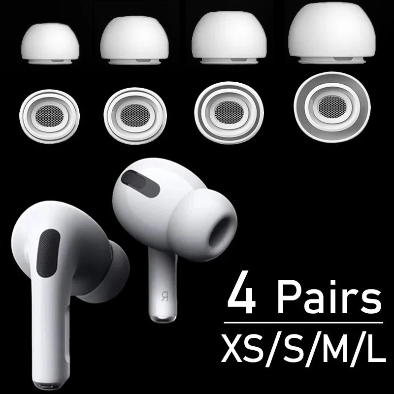 Soft Silicone Ear Tips Apple Airpods 1st 2nd Generation Air Pods