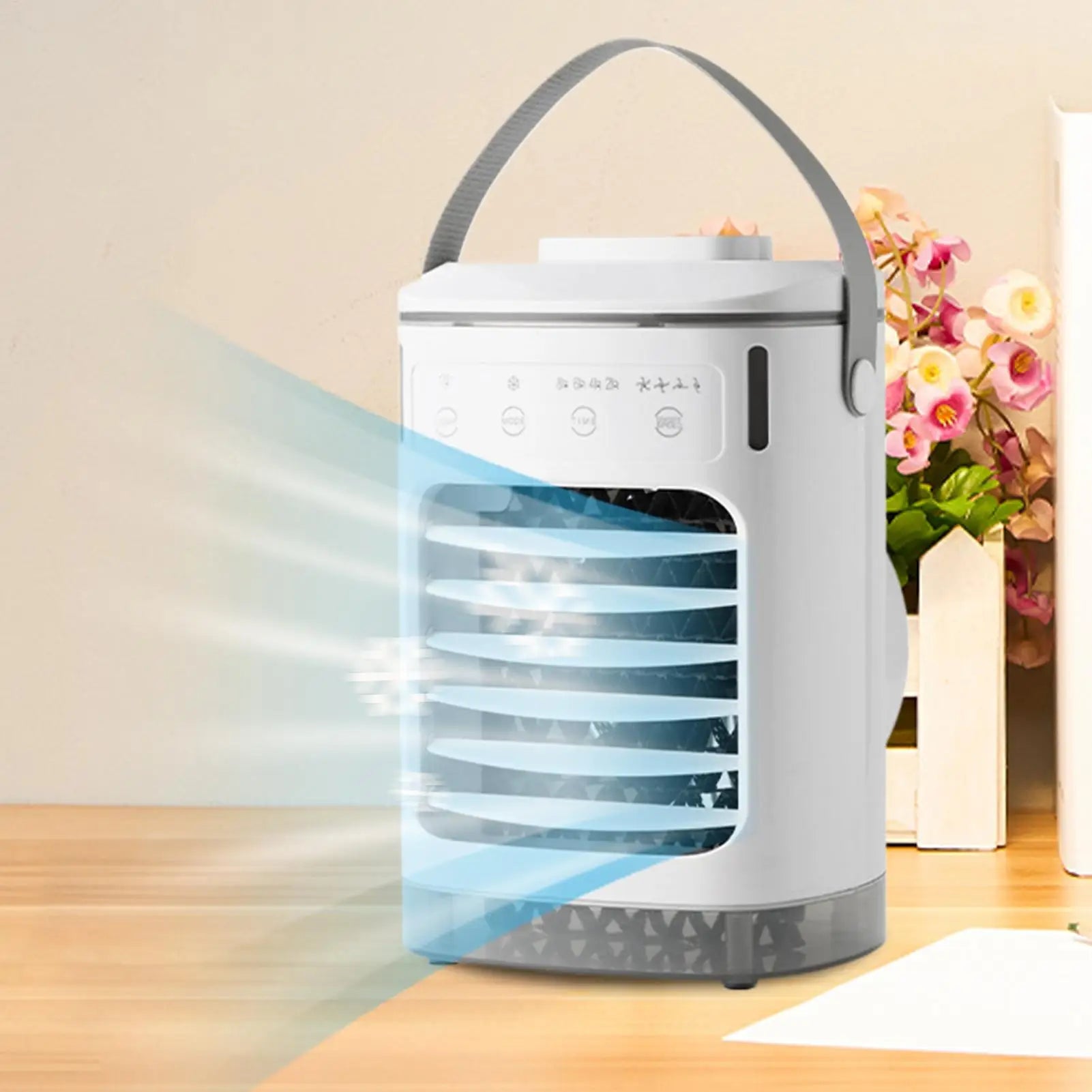 Cooler Fan Room Cool Air Personal AC Gadgets Quiet Timer Small