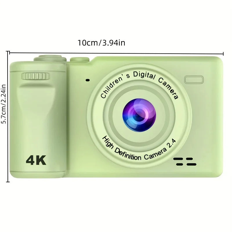 Portable Digital Camera CCD High Definition Autofocus 8X Zoom Video Camcorder Student Party DSLR for kids Beginner Camera Zpaxo