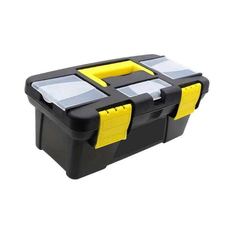 Large-capacity Household Toolbox Multiple Compartments Plastic Tool