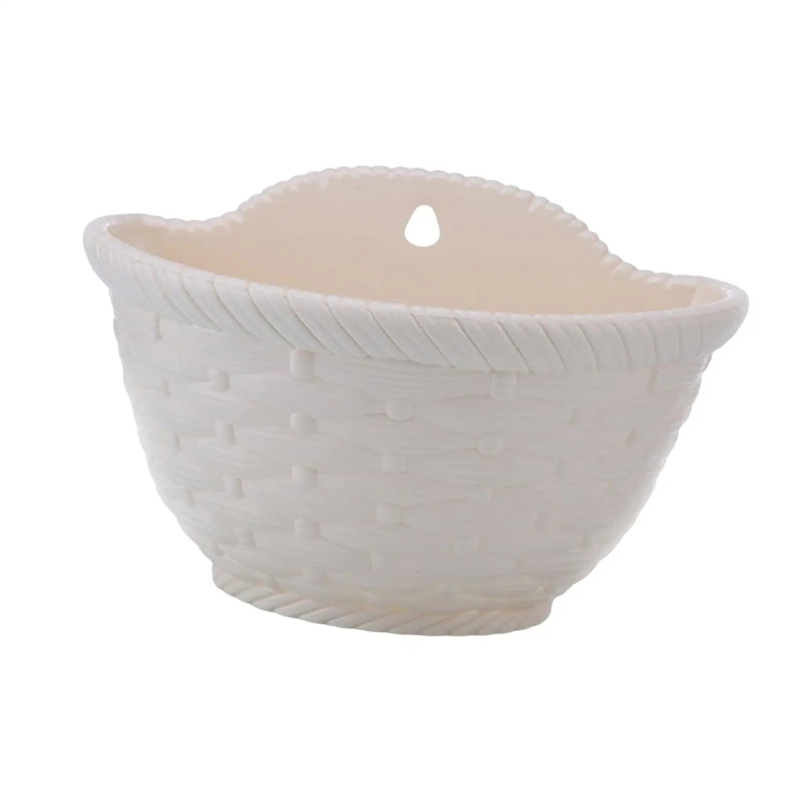 Self Watering Flowerpot with Drainage Mesh Outdoor Hanging Flowerpot Balcony Planters for Interior and Exterior Plant Decor Zpaxo