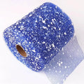 Bouquet Wrapping Gauze Snow Yarn Material Perfect for DIY Flower Packaging Handmade Gift Ideas and Celebration Decor Zpaxo royal blue