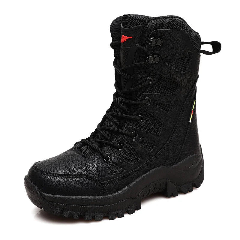 Winter Warm Plush Fur Snow Boots Waterproof Men's Outdoor Non-slip Zpaxo