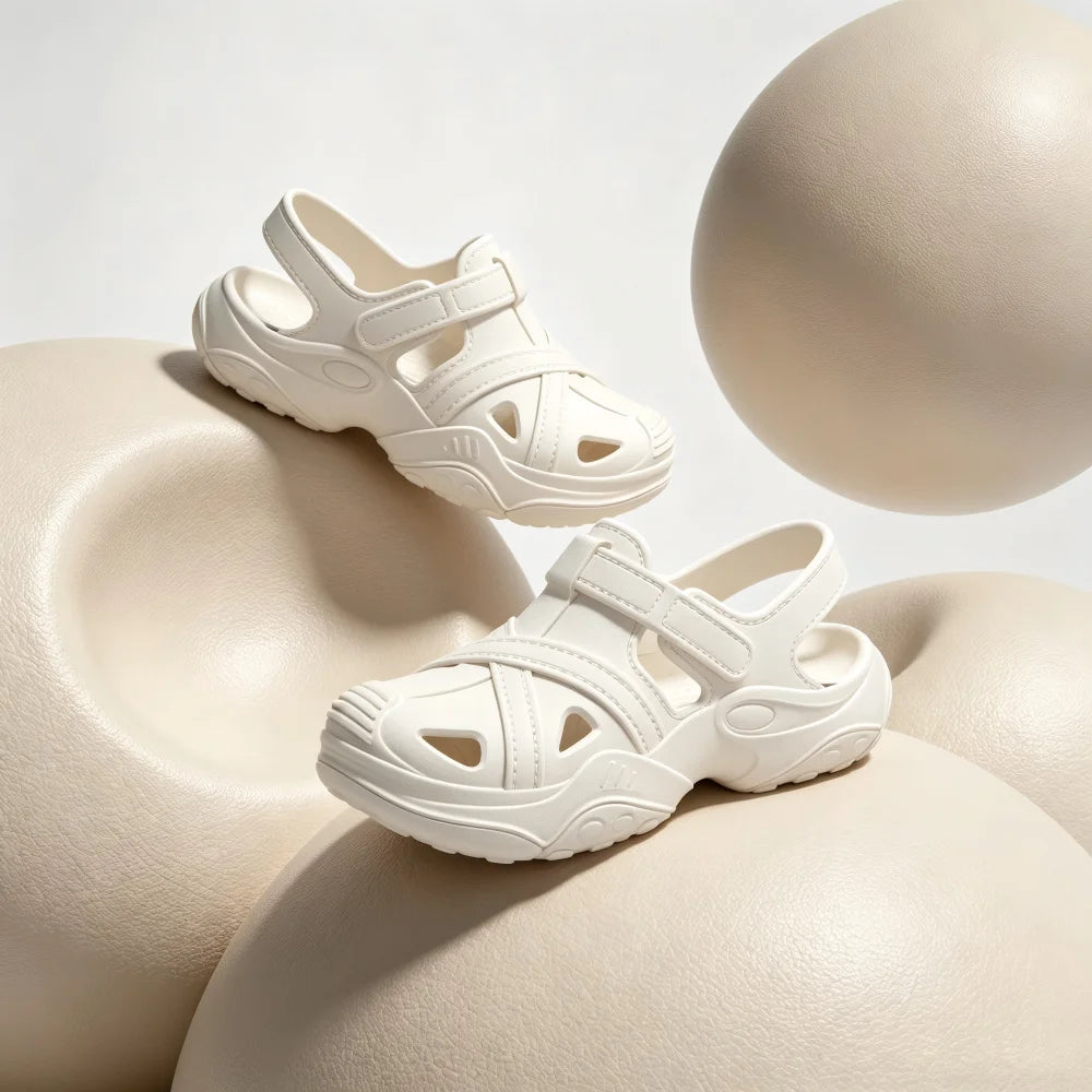SHAJI Quick Dry Non Slip Beach Water Shoes Unisex Lightweight EVA