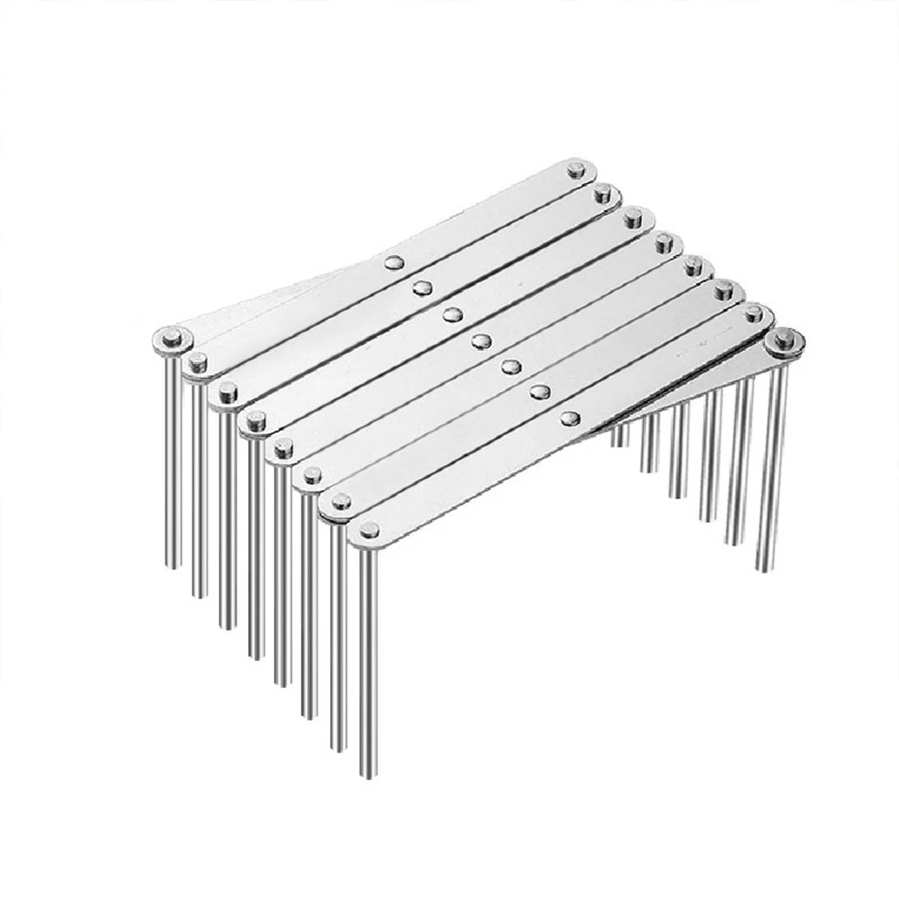 Pot Lid Rack Pan Lid Organizer Retractable Foldable Stainless Steel Plate Dish Holder Shelf Tableware Storage Kitchen Gadgets Zpaxo