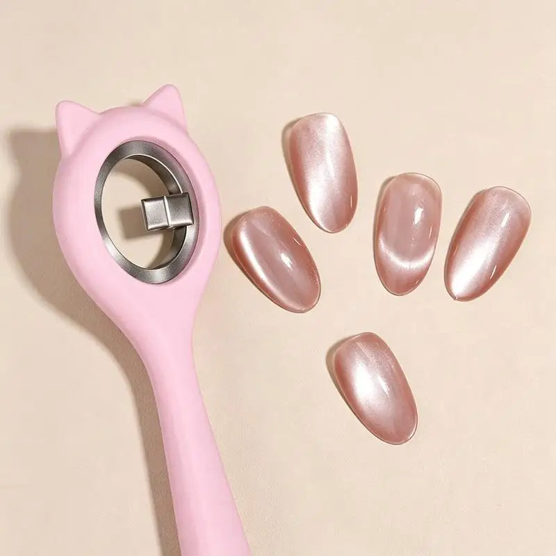 Cat Eye Magnetic Nail Art Ring Tool – 3-Second Effect