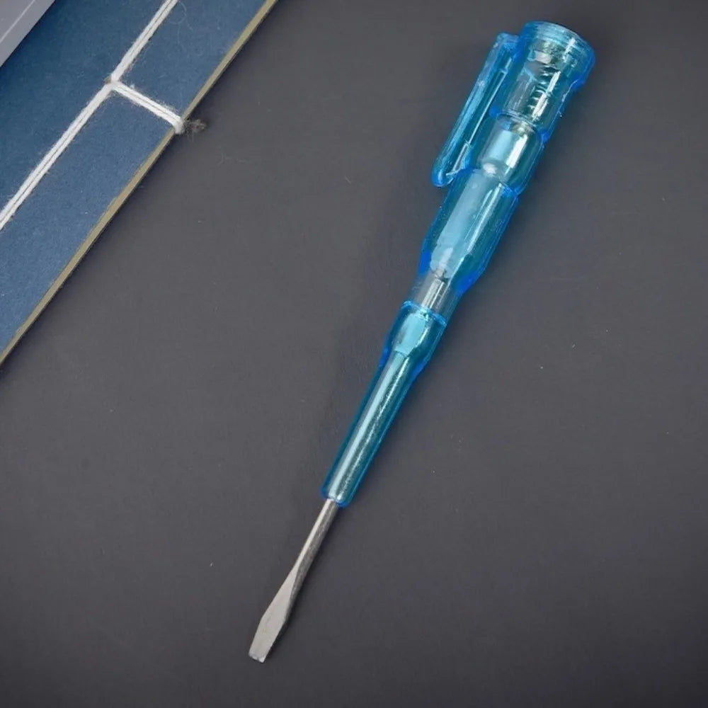 100–500V Voltage Tester Pen & Slotted Screwdriver 2-in-1 Voltage Tester Pen Zpaxo