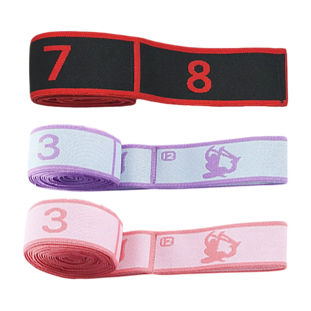 Numbered Resistance Bands Muscle Training Supplies Yoga Stretching