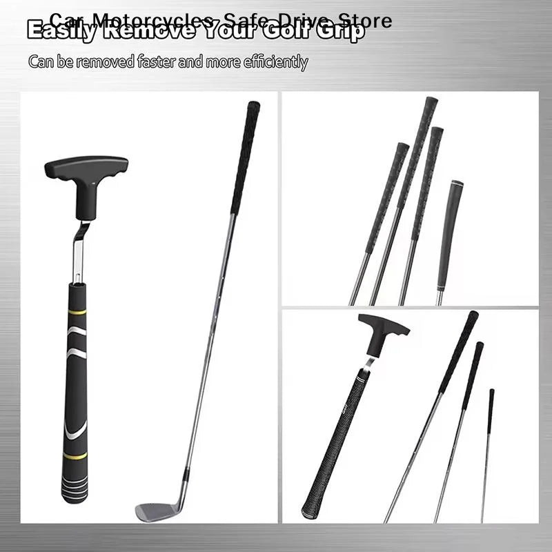 CMGolf Grip Removal Tool Reusable Golf Remover V-groove Saver
