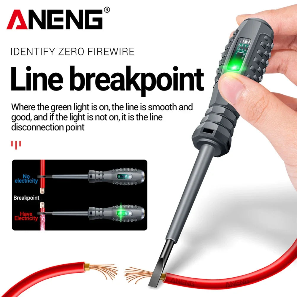 ANENG B05 Word/cross Screwdrivers Indicator Meter Electric Pen Insulated Electrician Highlight Pocket Tester Pen Tools 2-20pcs Zpaxo