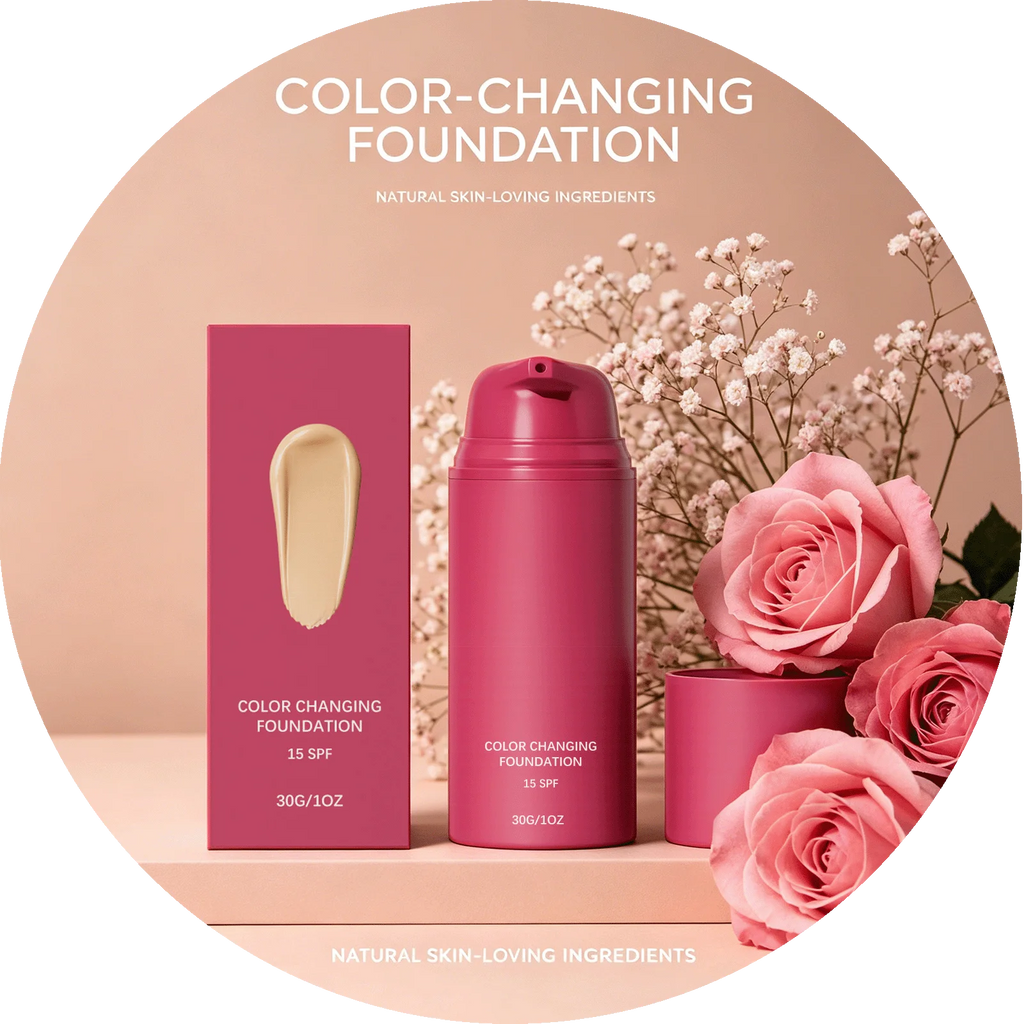 Color Changing Liquid Foundation SPF 15 Concealer – 30g Liquid Foundation Zpaxo 30g Boxed x 2PCS