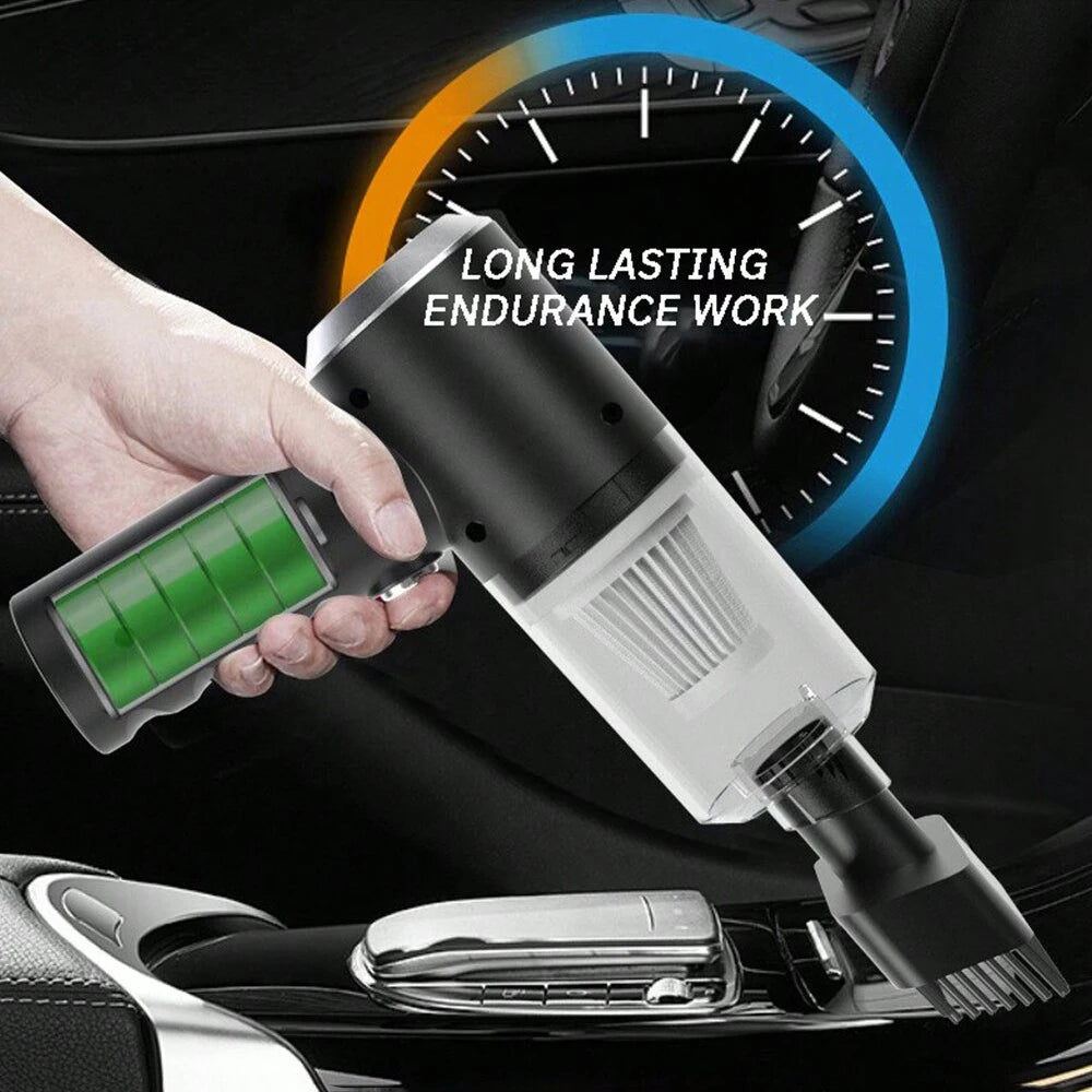 3 In 1 Integrated Suction And Blowing Vacuum Combination Vacuum Cleaner USB Charging Small Car Household Vacuum Cleaner Zpaxo