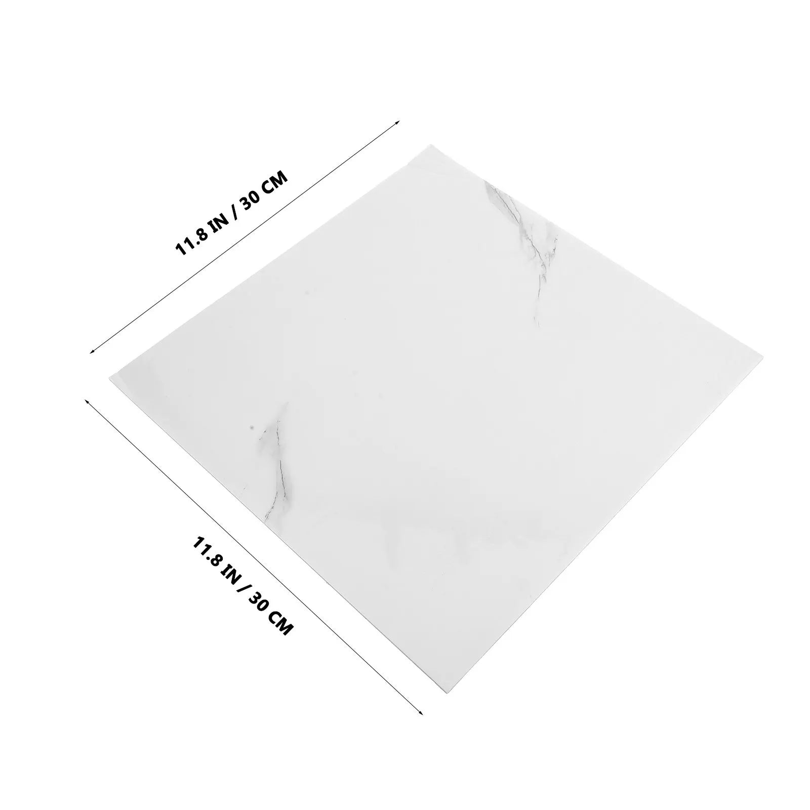 Self Adhesive Marble Look Wall Tiles 11 79x11 Waterproof Bathroom