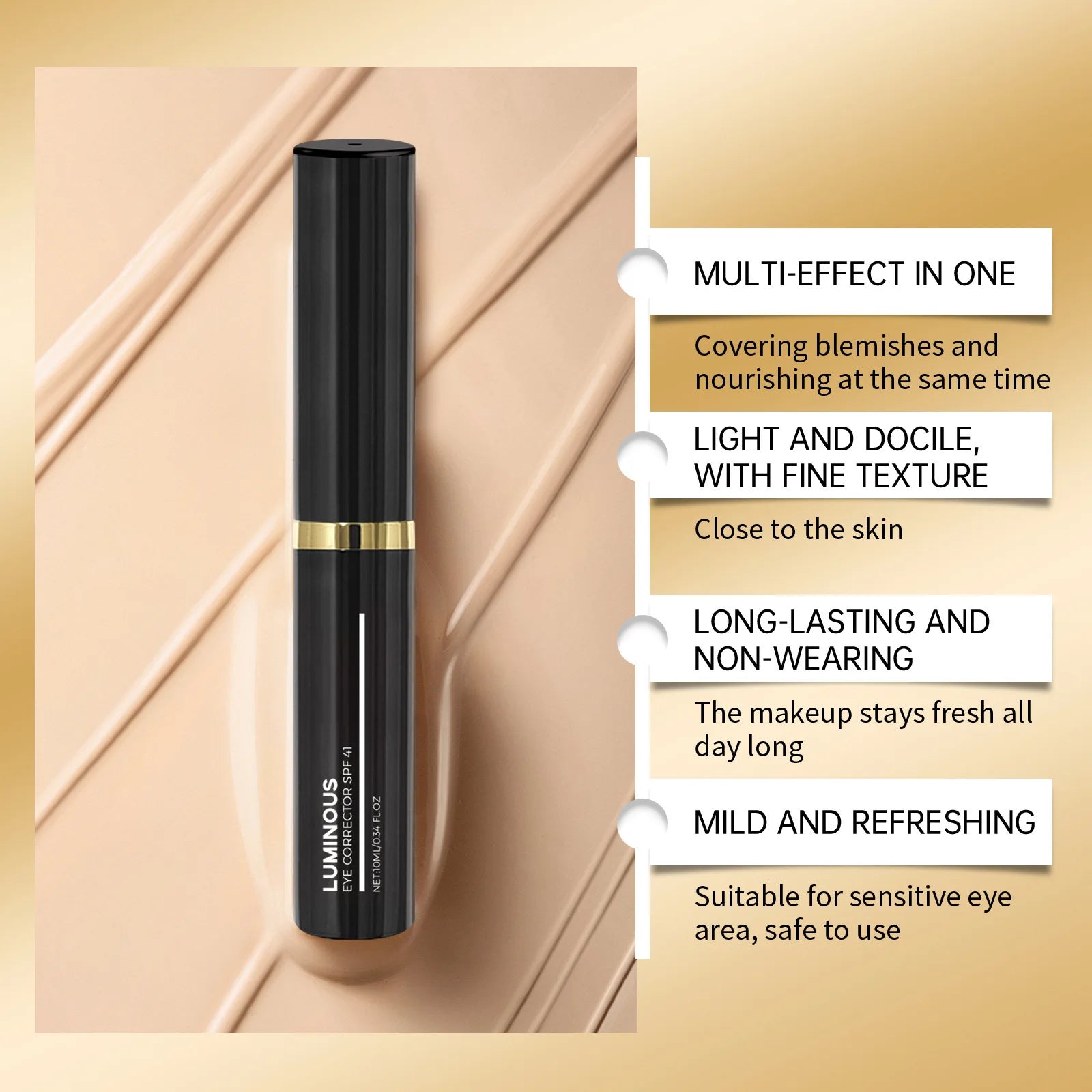 Tremella Eye Concealer for Dark Circles, Fine Lines & Hydration Eye Concealer Zpaxo