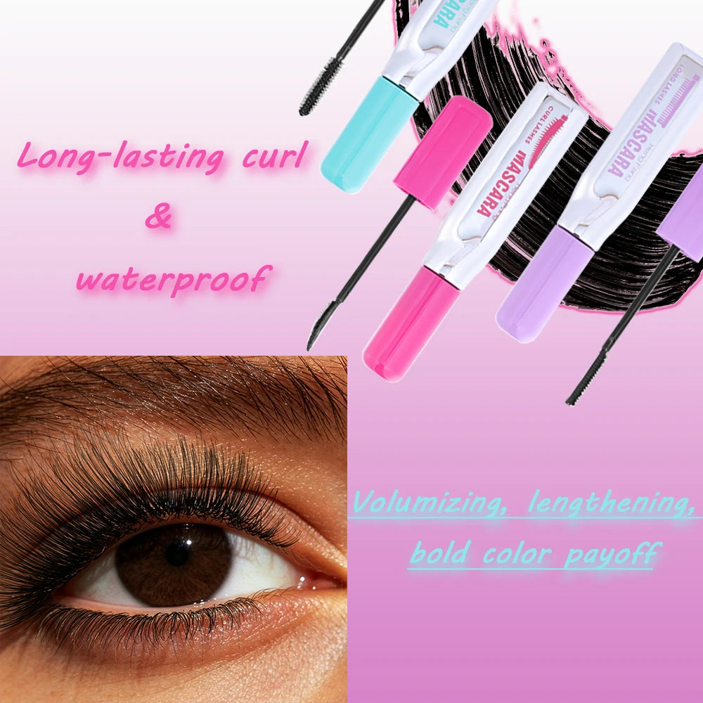 3-piece Waterproof Mascara Durable Natural Curling
