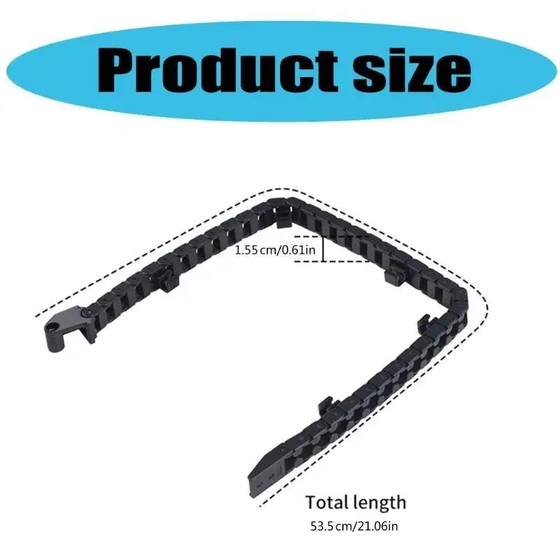 652F Comprehensive K1Max Open Drag Chain 3D Printing Includes Nylon Zpaxo
