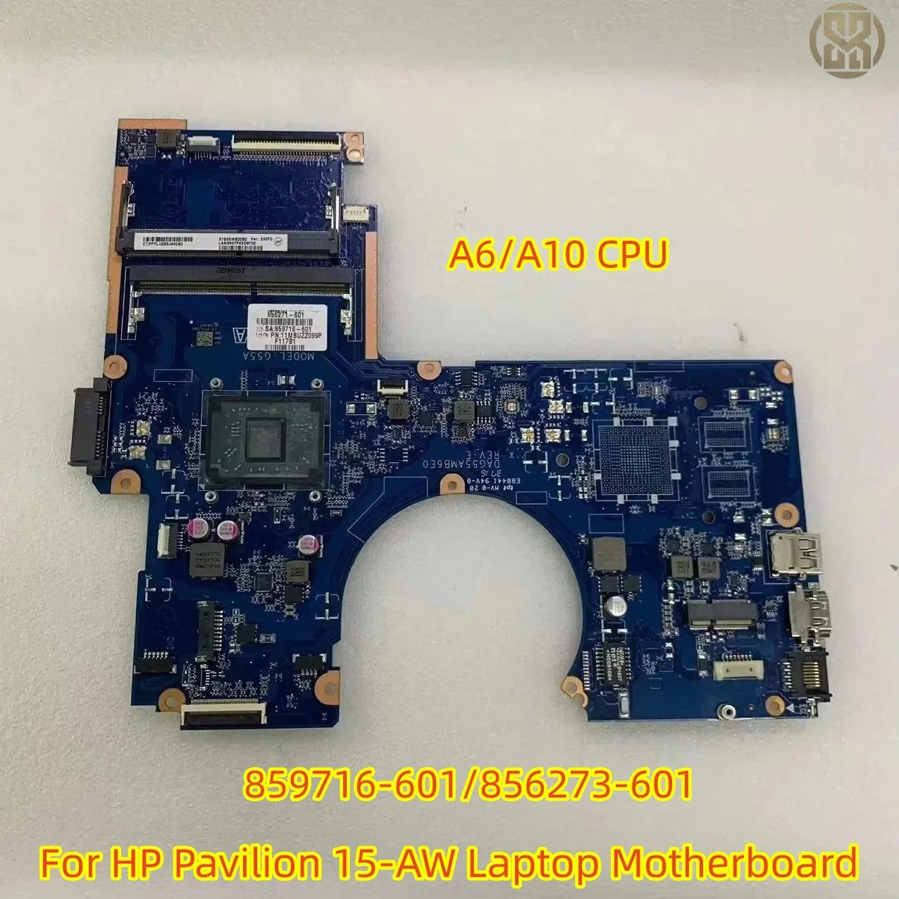 859716-601 856273-601 Motherboard A6 A10 CPU HP Pavilion 15-AW