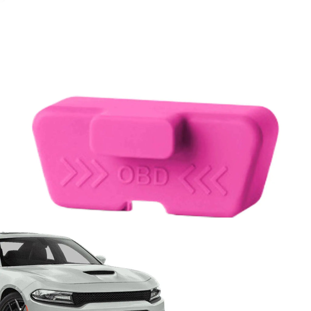 Silicone Car OBD Port Cover Waterproof Rust-proof Lock Protective