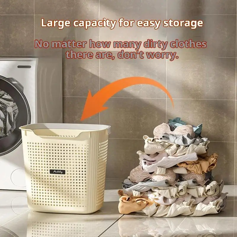 Multi-size Large Capacity Laundry Storage Dirty Clothes Basket Handle