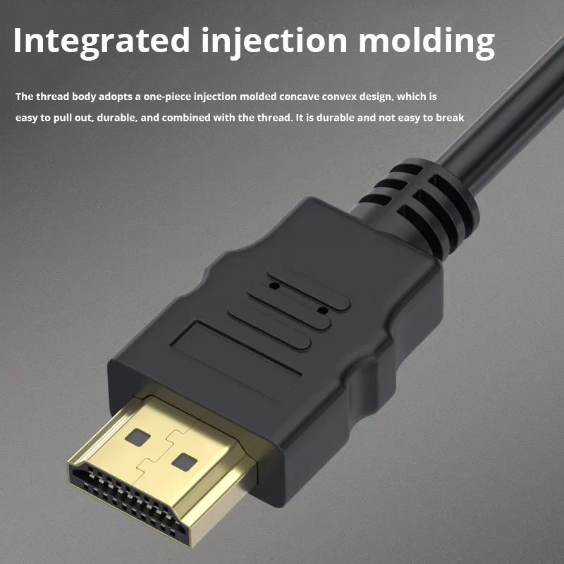 HDMI Cable Version 1 4 High-definition Connection 1080p Supports 3D Zpaxo