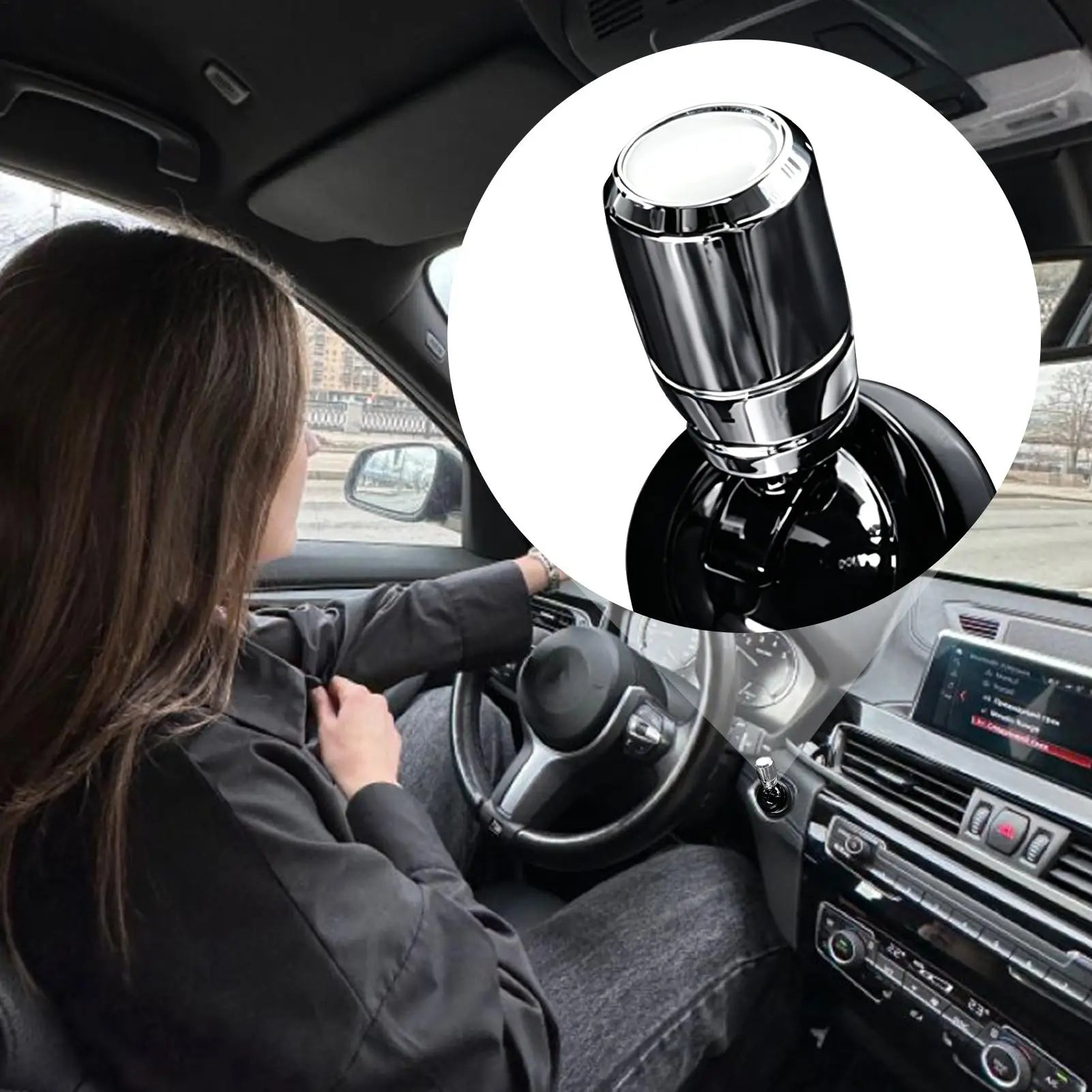 Push Button Start Cover Ergonomic Ignition Knob Sticker Self-adhesive