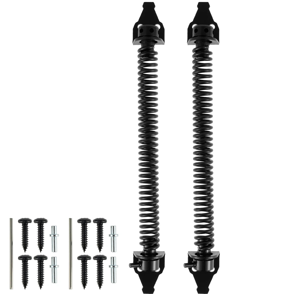 1/2PC Garden Gate Spring Closer 8inch Universal Automatic Gate Spring Metal Fence Gate Spring Closure Rust-Proof Door Outdoor Zpaxo 2PCS