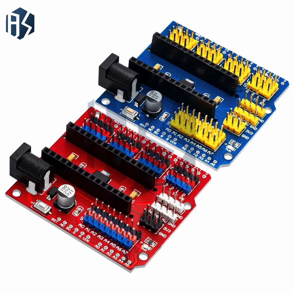 1PCS NANO V3.0 3.0 Controller Terminal Adapter Expansion Board NANO IO Shield Simple Extension Plate For Arduino AVR ATMEGA328P Zpaxo