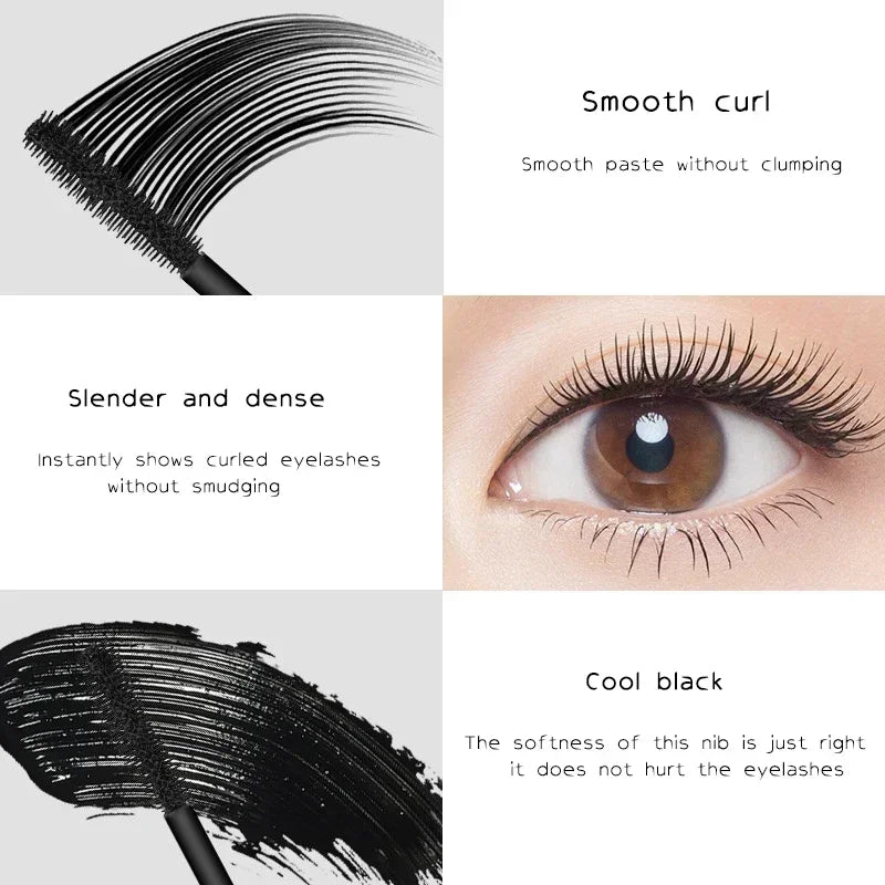 3D Mascara Makeup Lengthening Eyelash Extension Women Waterproof Fast Dry Long-wearing Lasting Mascara Big Eye Cosmetic Zpaxo