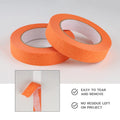 Colorful Decorative Masking Tape for Painting, Crafts & DIY Decorative Masking Tape Zpaxo orange
