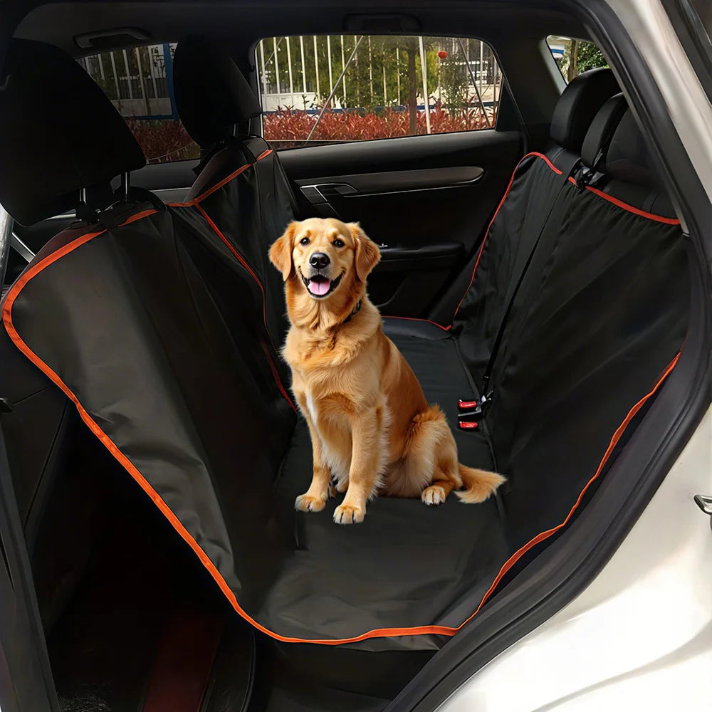 Dog Car Seat Cover for Back Seat,Oxford Cloth Durable Scratchproof Dog Hammock,Pet Seat Cover Protector for Cars,Trucks and SUVs Zpaxo