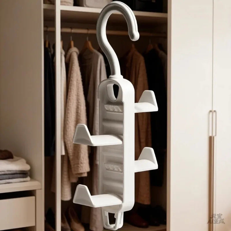 Bag Storage Tool Wardrobe Storage Multifunctional Clothes Rack Traceless Hanging Bag Rack Hat Door Non Perforated Hanging Hook Zpaxo