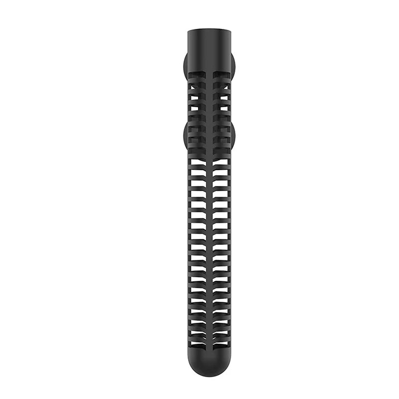 1PC Aquarium Heating Rod Sleeve Fish Tank Submersible Heater Protective With Suction Cups Heater Guard Protector Accessories Zpaxo