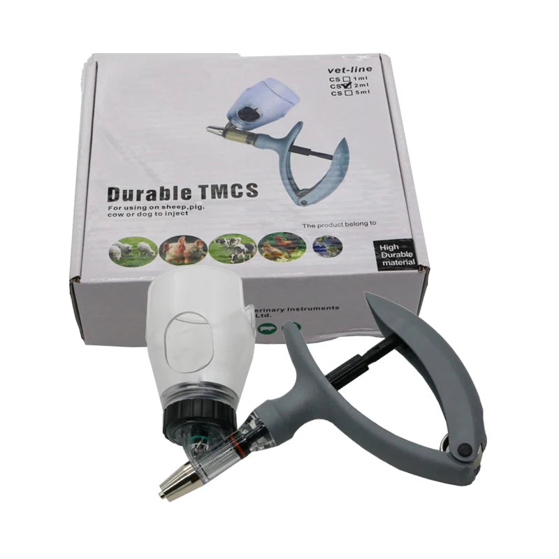 Automatic Veterinary Continuous Syringe Animal Injection Adjustable Zpaxo 5ml