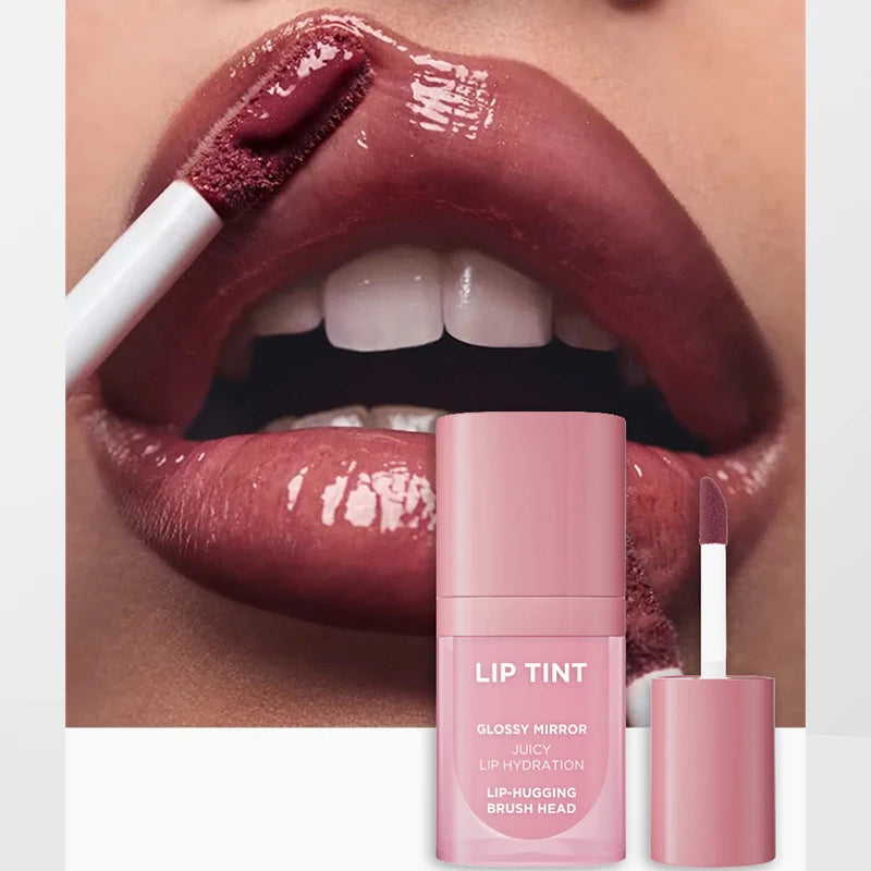 High Pigment Lip Gloss – Hydrating Plumping Glaze Lipstick Lip Gloss Zpaxo