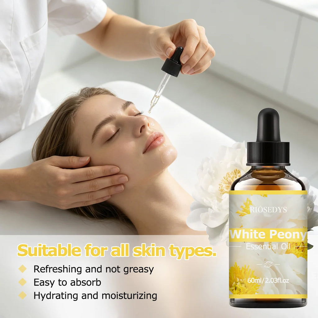 WHITE PEONY Essential Oil Has Deep Nourishing Moisturizing Effects Zpaxo