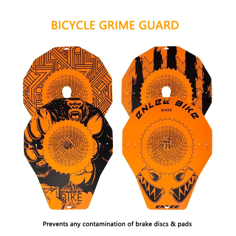 Washing Disc Brake Edge Protection Cover Anti Pollution Cover For Bicycle MTB Mountain Bike Riding Maintenance Car Washing Cover Zpaxo