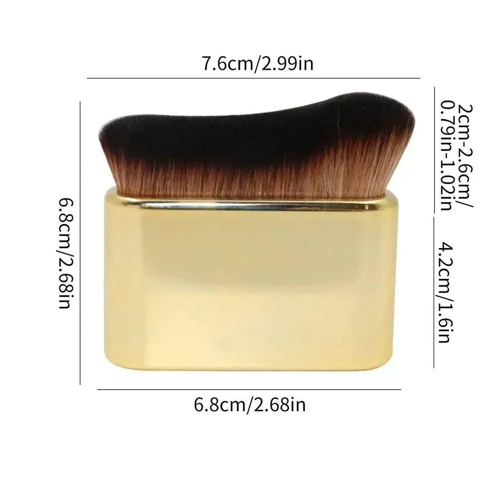 Big Angled Foundation Makeup Brush Siren Body Tan Sunless Tanner