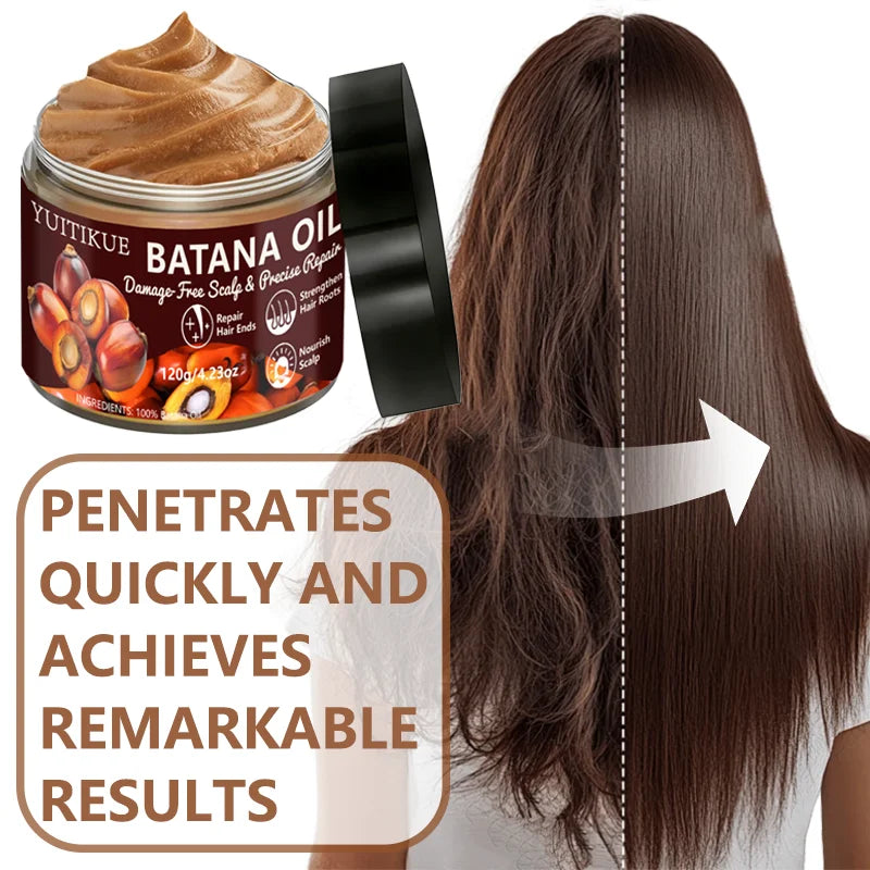 YUITIKUE Batana Oil Hair Cream – Moisturize & Revitalize Hair Hair Conditioning Cream Zpaxo