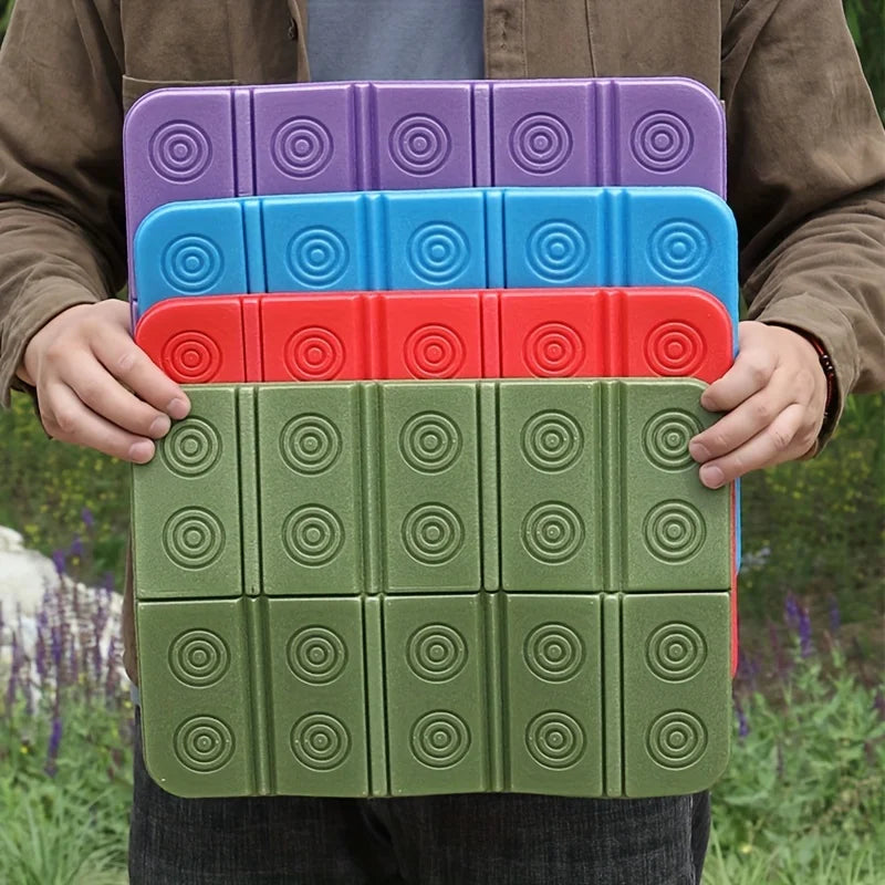 Outdoor Folding Pad Seat Cushion Picnic Mat Waterproof Moisture-proof EVA Household Products 8 Color Portable Single Pad Zpaxo