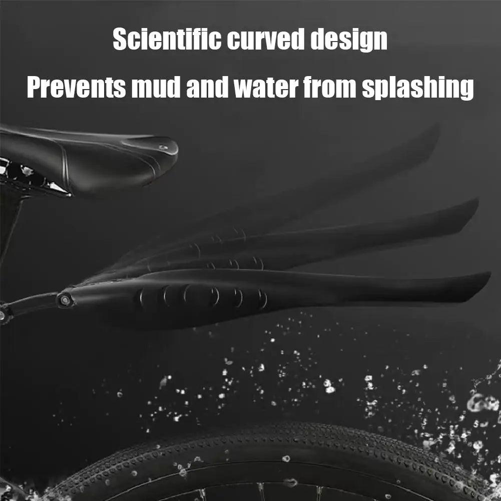 Mountain Bike Mudguard Set – Front & Rear Fenders for MTB Bike Mudguard Set Zpaxo