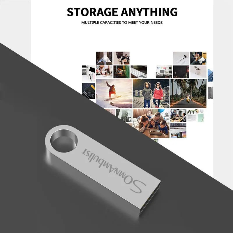 SomnAmbulist Pen Drive 32GB 64GB 128GB High Speed USB2.0 for PC Mobile Mini Pen Drive 16GB 32GB USB Flash Drive 64GB 8GB 4GB Zpaxo